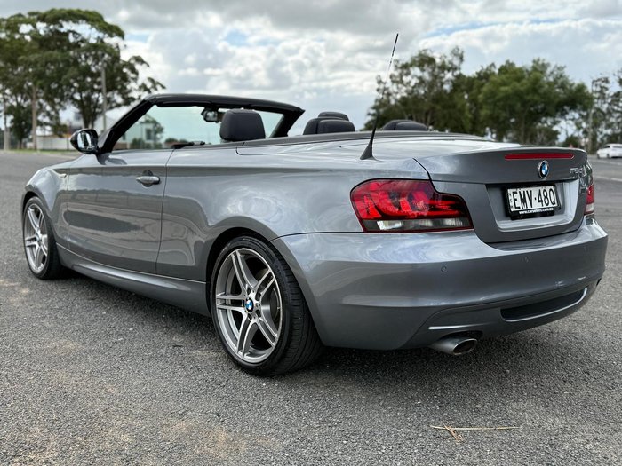2013 BMW 1 Series 118d E88 LCI MY13 Mineral Grey
