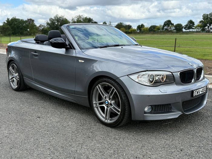 2013 BMW 1 Series 118d E88 LCI MY13 Mineral Grey