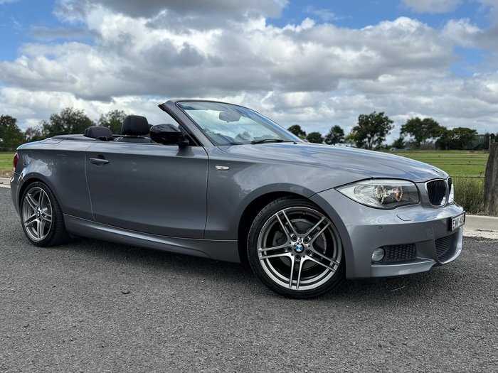 2013 BMW 1 Series 118d E88 LCI MY13 Mineral Grey