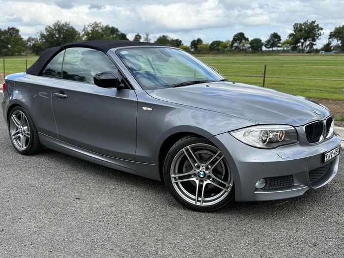 2013 BMW 1 Series 118d E88 LCI MY13 Mineral Grey