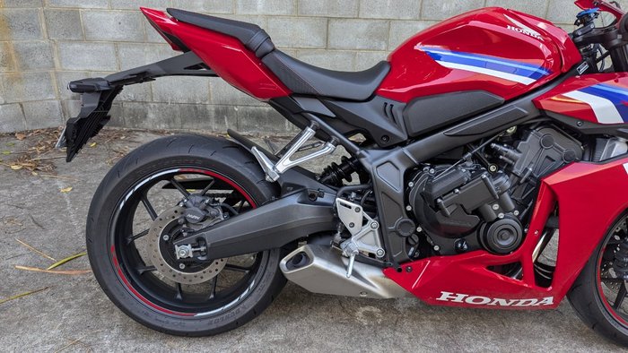 2025 Honda CBR650RAC Red
