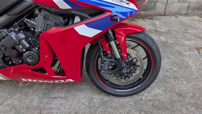 2025 Honda CBR650RAC Red