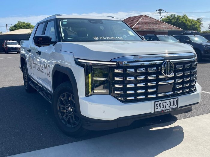 2025 MG MGU9 Explore EKK1C MY25 4X4 Dual Range Alpine White