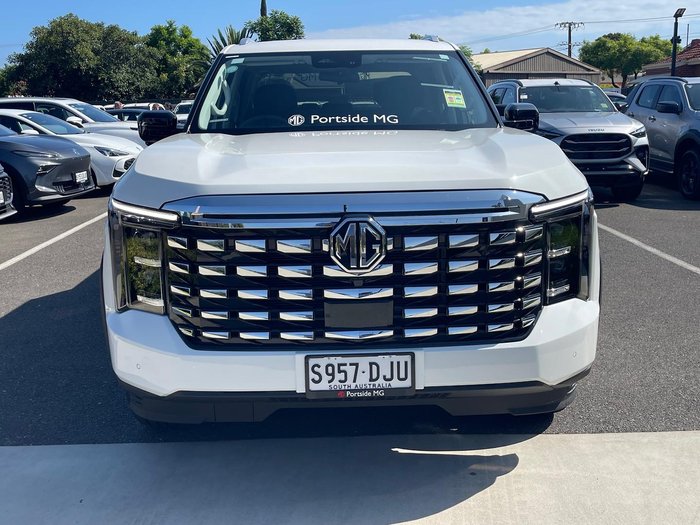 2025 MG MGU9 Explore EKK1C MY25 4X4 Dual Range Alpine White