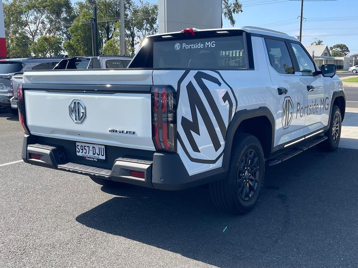 2025 MG MGU9 Explore EKK1C MY25 4X4 Dual Range Alpine White