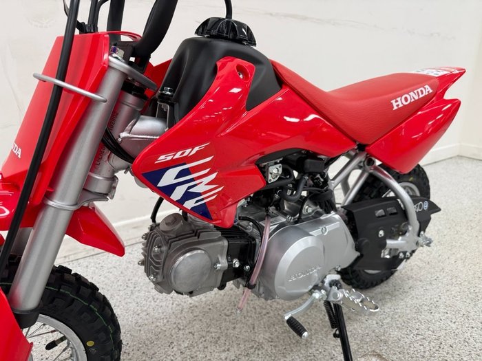 2026 Honda 2026 Honda 50CC CRF50F Minibike White