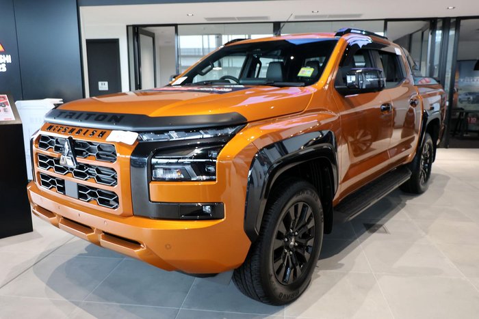 2025 Mitsubishi Triton GSR MV MY25 4X4 Dual Range Yamabuki Orange