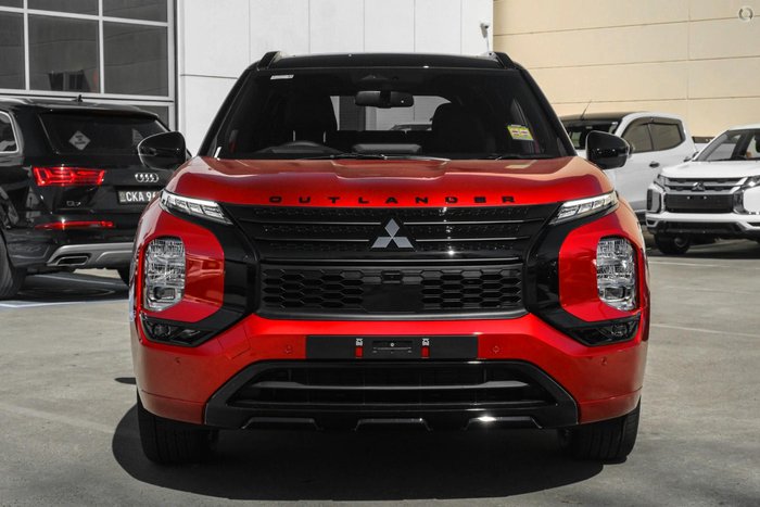 2025 Mitsubishi Outlander PHEV GSR ZM MY24 AWD Red Diamond with Black Mica Roof
