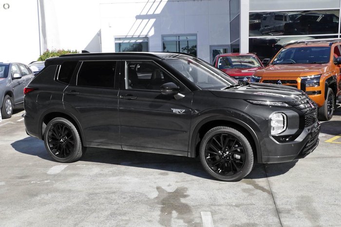 2025 Mitsubishi Outlander PHEV GSR ZM MY24 AWD Graphite Grey with Black Mica Roof
