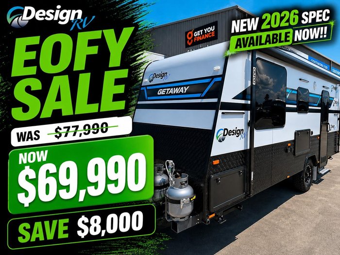 2026 Design RV 186R Getaway 18.6'