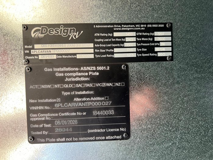 2026 Design RV 200M Crx 20'