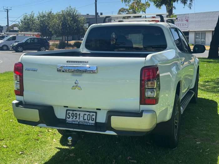 2021 Mitsubishi Triton GLS MR MY22 4X4 Dual Range White