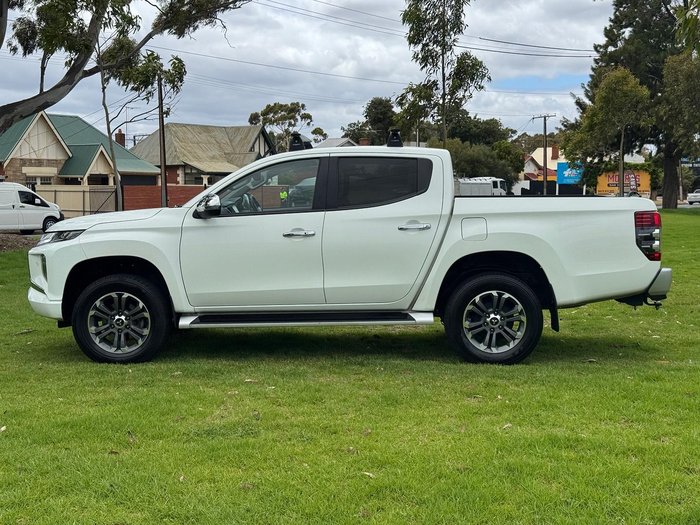 2021 Mitsubishi Triton GLS MR MY22 4X4 Dual Range White