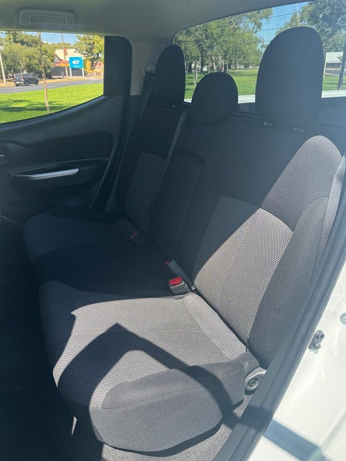 2021 Mitsubishi Triton GLS MR MY22 4X4 Dual Range White