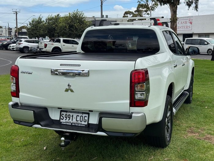 2021 Mitsubishi Triton GLS MR MY22 4X4 Dual Range White