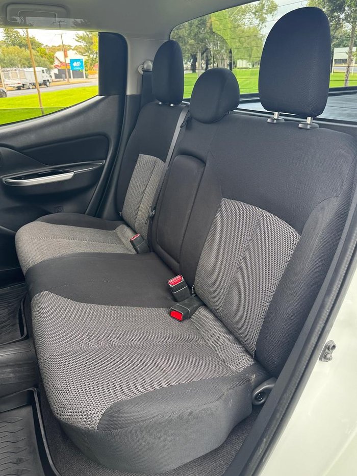 2021 Mitsubishi Triton GLS MR MY22 4X4 Dual Range White