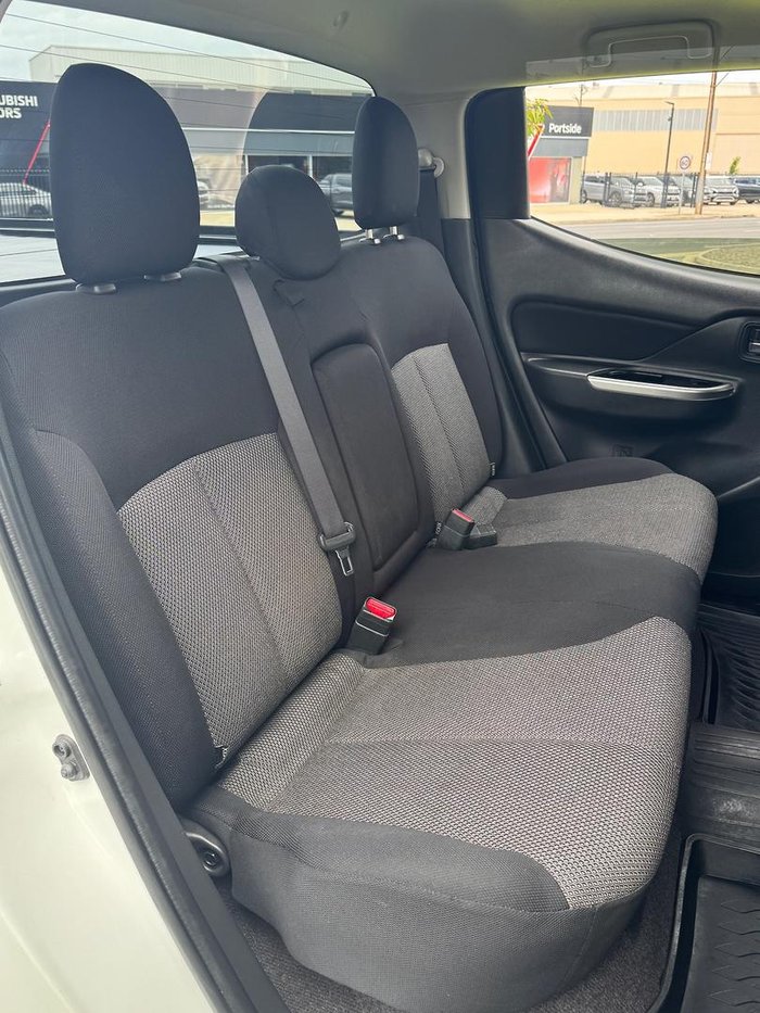 2021 Mitsubishi Triton GLS MR MY22 4X4 Dual Range White