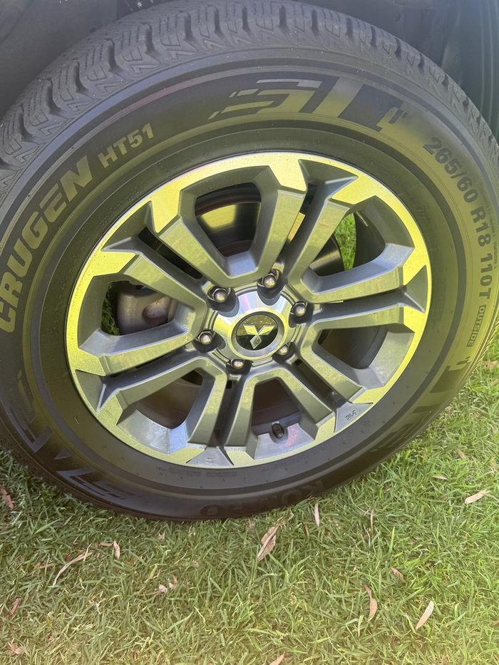 2021 Mitsubishi Triton GLS MR MY22 4X4 Dual Range White