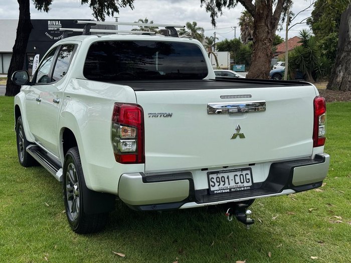 2021 Mitsubishi Triton GLS MR MY22 4X4 Dual Range White