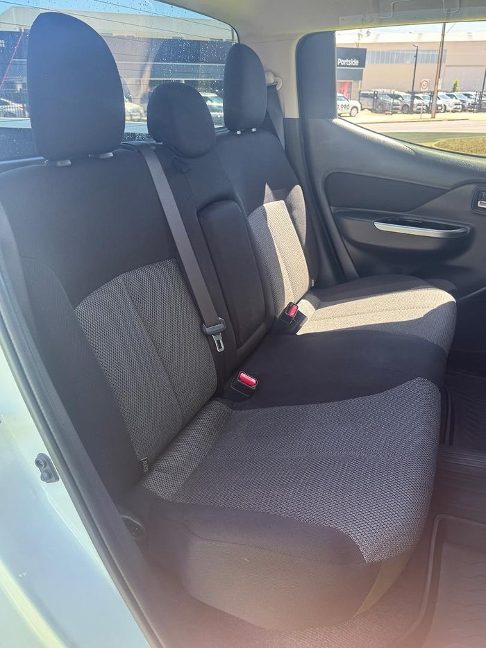 2021 Mitsubishi Triton GLS MR MY22 4X4 Dual Range White