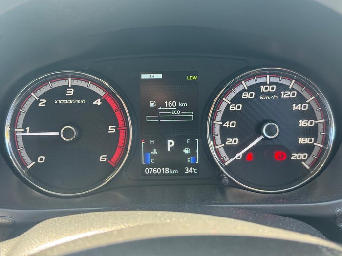 2021 Mitsubishi Triton GLS MR MY22 4X4 Dual Range White