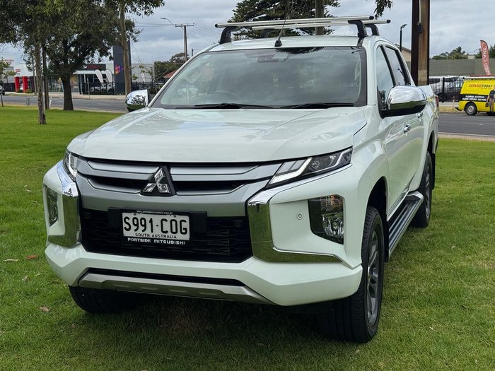 2021 Mitsubishi Triton GLS MR MY22 4X4 Dual Range White