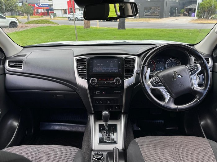 2021 Mitsubishi Triton GLS MR MY22 4X4 Dual Range White