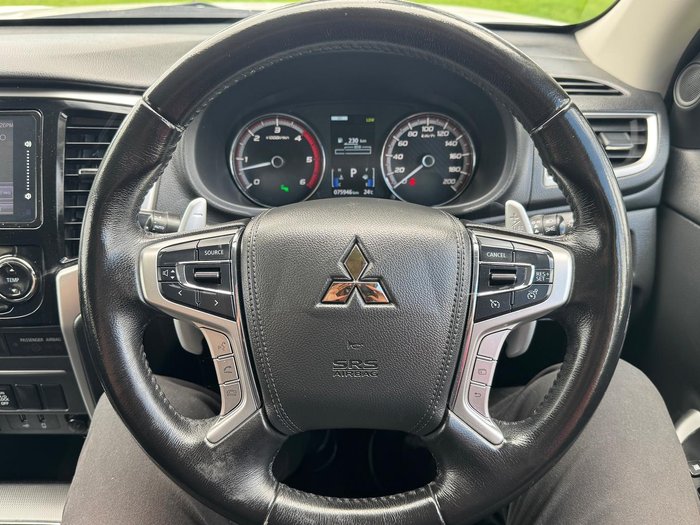 2021 Mitsubishi Triton GLS MR MY22 4X4 Dual Range White