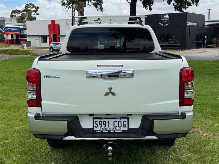 2021 Mitsubishi Triton GLS MR MY22 4X4 Dual Range White