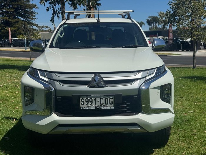 2021 Mitsubishi Triton GLS MR MY22 4X4 Dual Range White