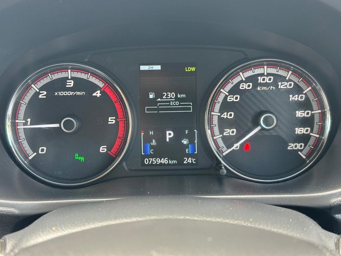 2021 Mitsubishi Triton GLS MR MY22 4X4 Dual Range White