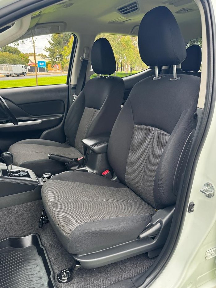 2021 Mitsubishi Triton GLS MR MY22 4X4 Dual Range White