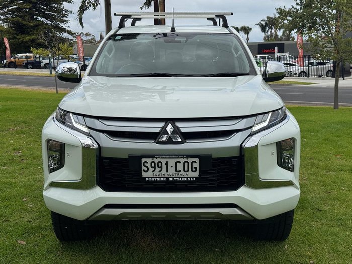 2021 Mitsubishi Triton GLS MR MY22 4X4 Dual Range White