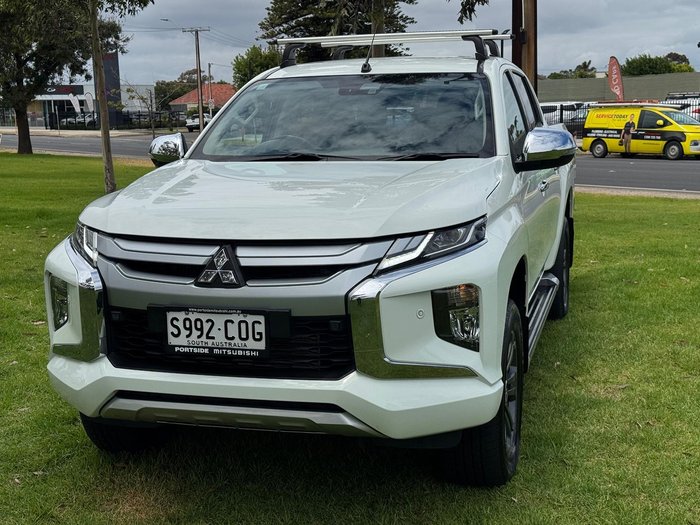 2021 Mitsubishi Triton GLS MR MY22 4X4 Dual Range White