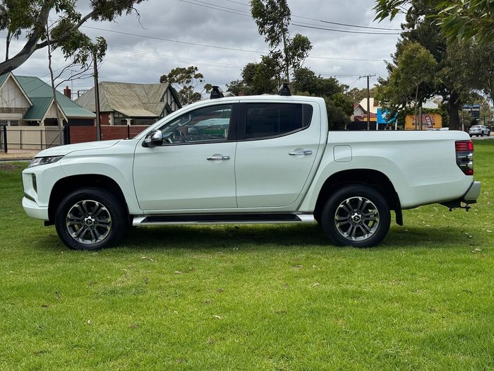 2021 Mitsubishi Triton GLS MR MY22 4X4 Dual Range White