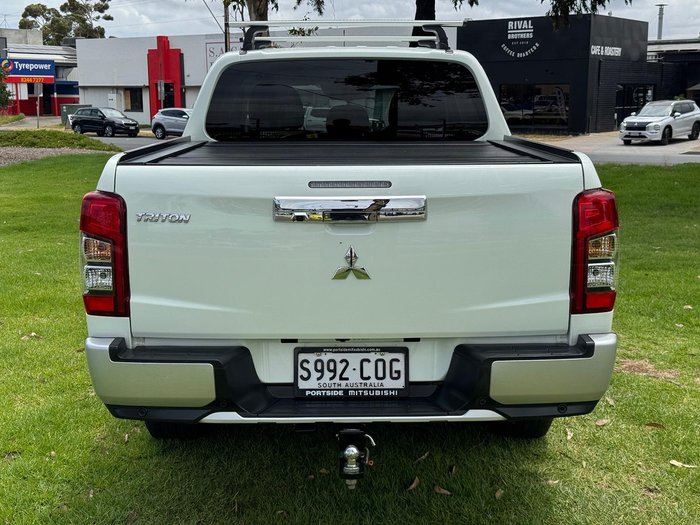 2021 Mitsubishi Triton GLS MR MY22 4X4 Dual Range White