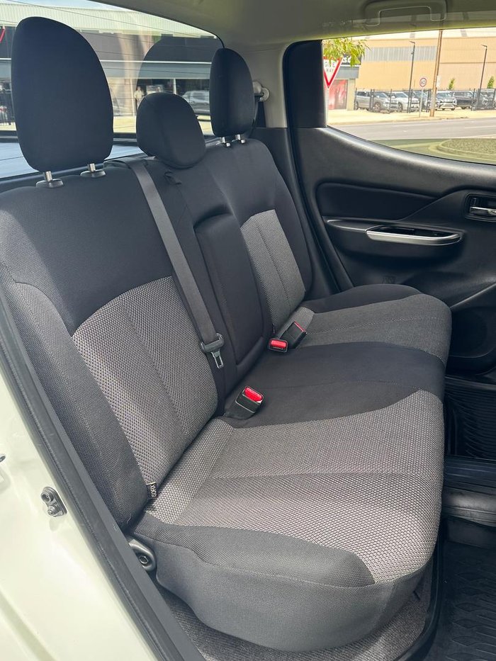 2021 Mitsubishi Triton GLS MR MY22 4X4 Dual Range White