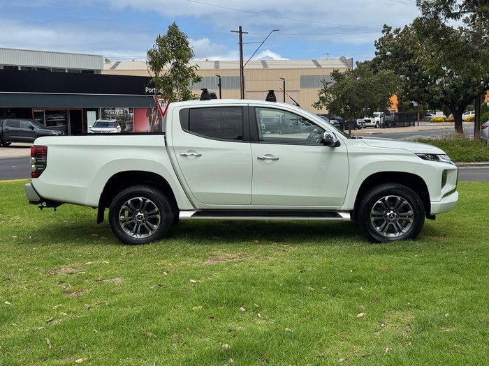 2021 Mitsubishi Triton GLS MR MY22 4X4 Dual Range White