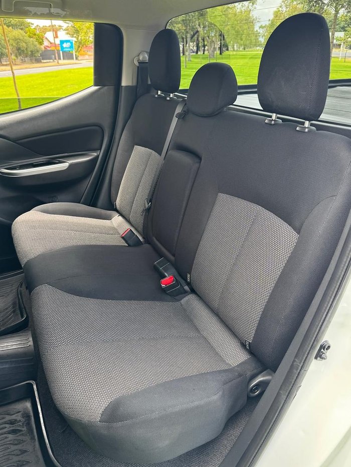 2021 Mitsubishi Triton GLS MR MY22 4X4 Dual Range White