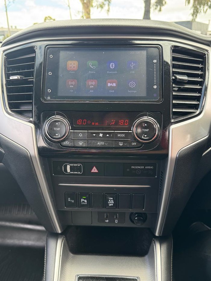 2021 Mitsubishi Triton GLS MR MY22 4X4 Dual Range White