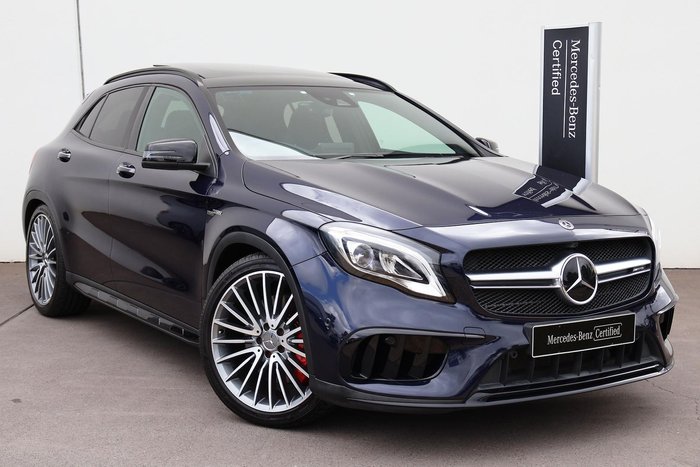 2018 Mercedes-Benz GLA-Class GLA45 AMG X156 Four Wheel Drive Denim Blue