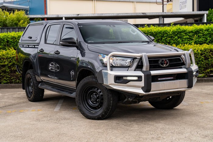 2022 Toyota Hilux SR GUN126R 4X4 Dual Range Graphite