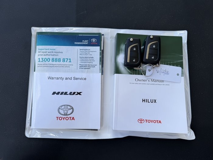 2019 Toyota Hilux SR 2.8L T Diesel Automatic Double Cab