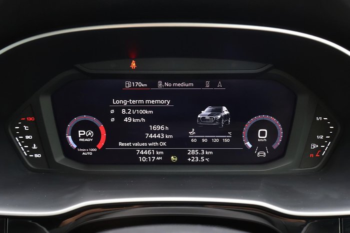 2022 Audi Q3 40 TFSI F3 MY22 Four Wheel Drive Mythos Black