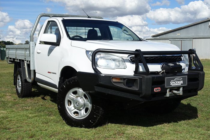 2016 Holden Colorado LS RG MY16 4X4 Dual Range Summit White
