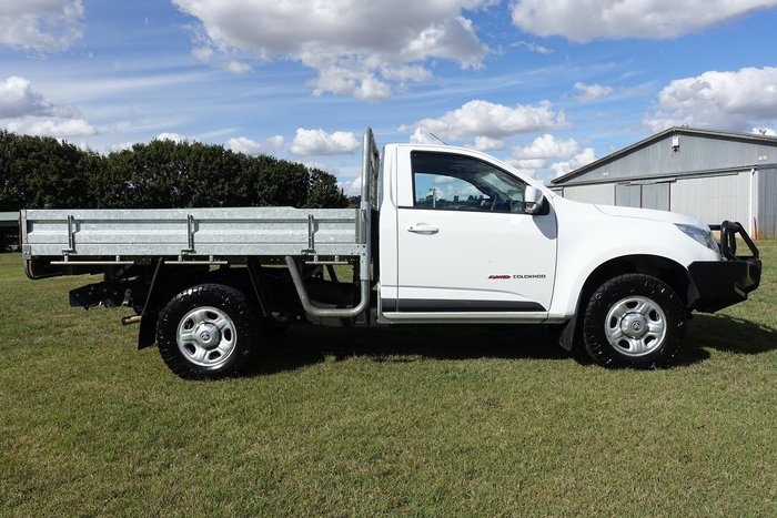 2016 Holden Colorado LS RG MY16 4X4 Dual Range Summit White