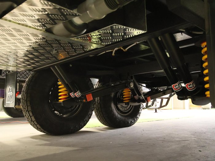 2026 Wonderland RV Amaroo 2106 Rear Bunk Layout