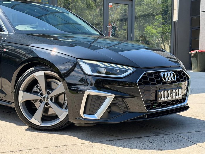2023 Audi A4 35 TFSI S line B9 MY23 Mythos Black