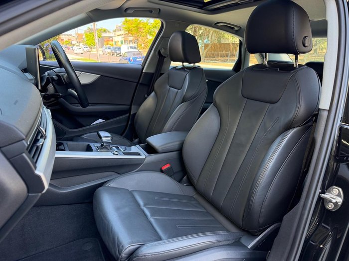 2023 Audi A4 35 TFSI S line B9 MY23 Mythos Black