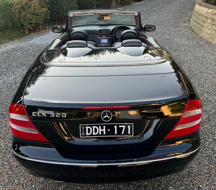 2004 Mercedes-Benz CLK-Class CLK320 Elegance A209 Obsidian Black